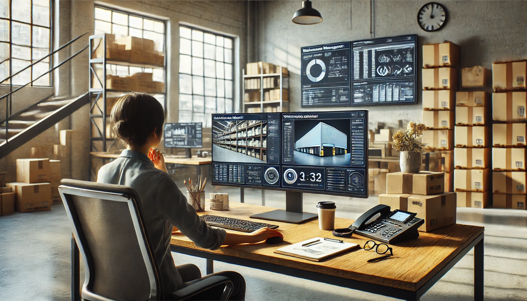 Usando software para la logística y la cadena de suministro