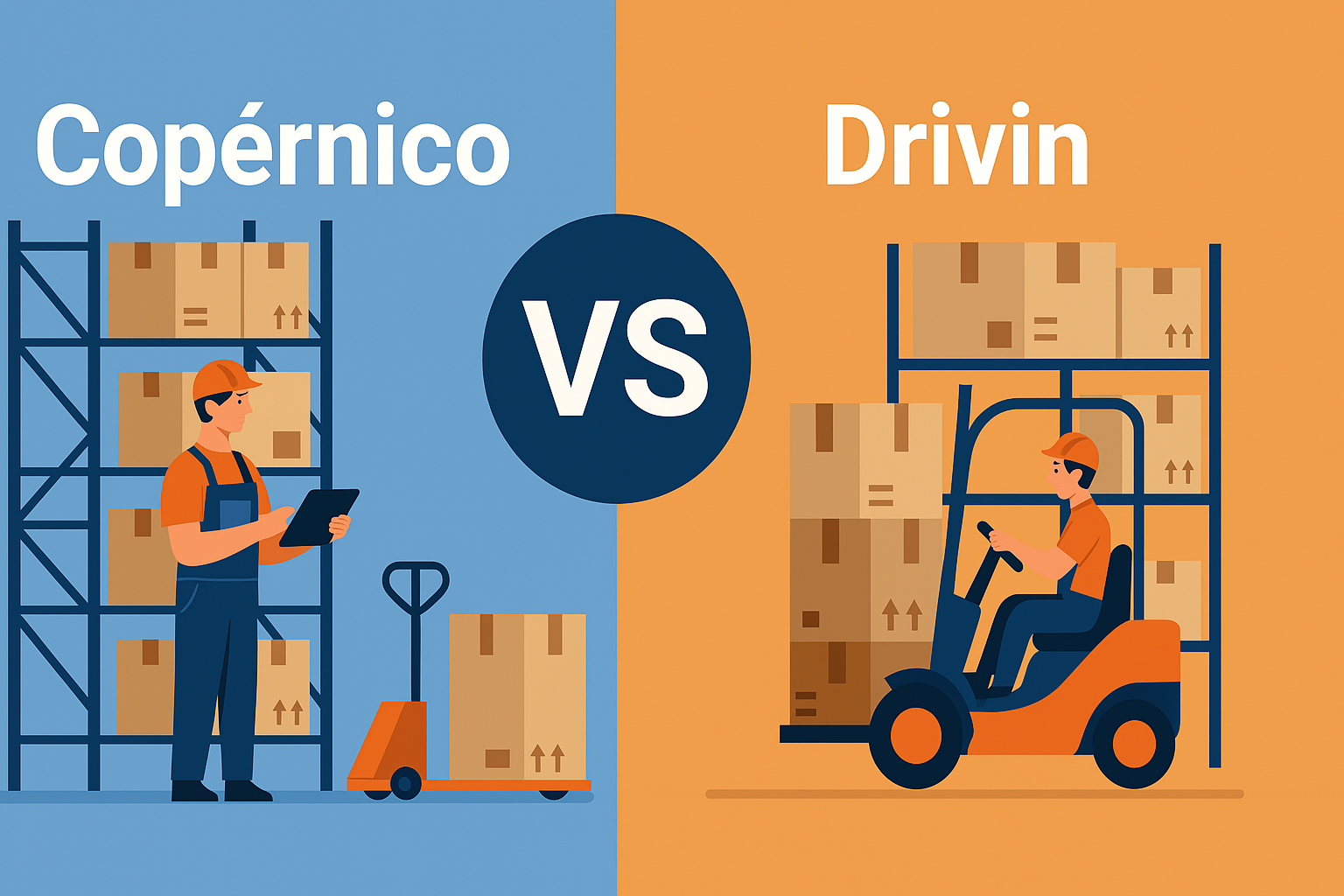 Copérnico vs Drivin: ¿qué solución logística es más completa para tu operación?